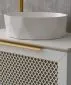 Szafka pod umywalkę CHIC 80 cm czarna półmat z szufladami| MIRAT