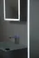Szafka lustrzana NEO 52 cm czarna mat z oświetleniem LED na dotyk| MIRAT  kolekcja NEO
