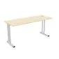 Biurko EASY SPACE C-LEG RC 140x60cm akacjowe proste I sklep meblowy MIRAT.