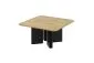 Stolik kawowy DIVERSO 80x80 dąb artisan/czarny połysk I sklep meblowy MIRAT. styl GLAMOUR kolekcja DIVERSO