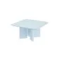 Stolik kawowy DIVERSO 80x80 jasny niebieski I sklep meblowy MIRAT. styl PASTELE