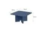 Stolik kawowy DIVERSO 80x80 granatowy I sklep meblowy MIRAT. styl PASTELE