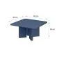 Stolik kawowy DIVERSO 80x80 cappuccino I sklep meblowy MIRAT. styl PASTELE