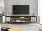 Szafka wisząca RTV NOLA 1 dąb artisan/czarny mat wisząca I sklep meblowy MIRAT. styl LOFT
