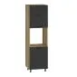 Szafka pod piekarnik 60 VENTO DP-60/214 antracyt HALMAR | MIRAT. styl LOFT kolekcja VENTO