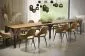 Stół rozkładany DUNAJ 130(350)x90 dąb stirling z piątą nogą I sklep meblowy MIRAT. styl LOFT