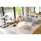Dywan ATLAS NATURAL VINTAGE BLUE L 170x240 niebieski we wzory | MIRAT. w stylu kolekcja