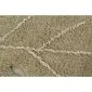 Dywan dziecięcy MONSTERA OLIVE 120x180 oliwkowy w kształcie liścia | MIRAT. w stylu  kolekcja