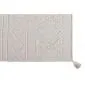 Dywan TRIBU NATURAL L 170x240 beżowy z pomponami | MIRAT.