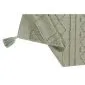 Dywan TRIBU OLIVE L 170x240 oliwkowy z pomponami | MIRAT.