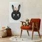 Plakat Królik widzi wszystko 21x30 cm bez ramy z marginesem | MIRAT.