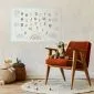 Plakat Literki 90x60 cm bez ramy z marginesem | MIRAT.