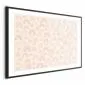 Plakat Pastelowe tęcze 60x40 cm z ramą czarną z marginesem | MIRAT.