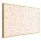 Plakat Pastelowe tęcze 60x40 cm z ramą złotą bez marginesu | MIRAT.
