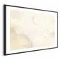 Plakat Rozgwieżdżona noc 42x29,7 cm z ramą czarną z marginesem | MIRAT.