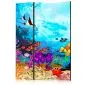 Parawan jednostronny Dla dzieci 135x172 cm 3-częściowy biały | MIRAT.