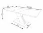 Nowoczesny stół Exel 140(180)x85 cm dąb cremona torro kaszmir | MIRAT