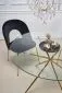 Stół RONDO 110x110 okrągły szklany do jadalni | MIRAT. w stylu GLAMOUR kolekcja