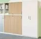 Szafka biurowa przesuwna EASY SPACE CABINET S 3-OH 160cm biała zamykana I sklep meblowy MIRAT.