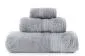 Szary ręcznik z bawełny egipskiej do łazienki 50x90 EGYPTIAN COTTON Greno
