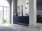 Komoda TAL 3D 168 granatowa mat MEBLE LINDNER | MIRAT. w stylu GLAMOUR, LOFT kolekcja TAL