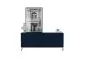 Komoda TAL 3D 168 granatowa mat MEBLE LINDNER | MIRAT. w stylu GLAMOUR, LOFT kolekcja TAL