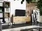 Szafka RTV SELF 4 120 dąb artisan MEBLE LINDNER | MIRAT. w stylu kolekcja SELF
