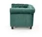 Fotel do salonu ERIKSEN VELVET ciemnozielony w stylu glamour | MIRAT. styl GLAMOUR