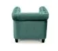 Fotel do salonu ERIKSEN VELVET ciemnozielony w stylu glamour | MIRAT. styl GLAMOUR