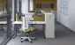 Biurko EASY SPACE C-LEG RC 120x60cm kaszmirowe do biura I sklep meblowy MIRAT.