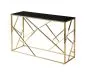 Konsola ESCADA C II 120x40 czarny marmur/złota w stylu glamour | MIRAT. w stylu GLAMOUR kolekcja