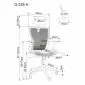 Fotel biurowy Q-328H czarny z mechanizmem MULTIBLOCK I sklep meblowy MIRAT.