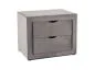 Szafka nocna ET-002 VELVET szara w stylu glamour I sklep meblowy MIRAT. styl GLAMOUR