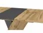 Stół rozkładany EXEL 140(180)x85 dąb artisan/antracyt do jadalni I sklep meblowy MIRAT. styl LOFT