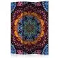 Parawan jednostronny Orient 135x172 cm 3-częściowy fioletowy | MIRAT.
