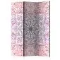 Parawan jednostronny Orient 135x172 cm 3-częściowy biały | MIRAT.
