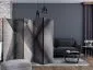 Parawan dwustronny Tła i desenie 225x172 cm 5-częściowy czarny | MIRAT.