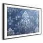 Plakat Retro ornament 60x40 cm z ramą czarną z marginesem | MIRAT.