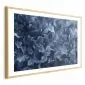 Plakat Abstrakcyjne ornamenty 60x40 cm z ramą złotą z marginesem | MIRAT.