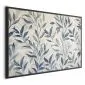 Plakat Motyw botaniczny 60x40 cm z ramą czarną bez marginesu | MIRAT.