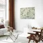Plakat akwarelowe listki 60 x 40 cm bez ramy | MIRAT.  kolekcja f-H-10016-ao-a