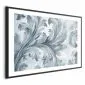 Plakat Kamienny ornament 90x60 cm z ramą czarną z marginesem | MIRAT.