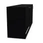 Szafka biurowa przesuwna EASY SPACE CABINET S 1.5-OH 160cm czarna zamykana I sklep meblowy MIRAT.