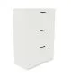 Komoda biurowa EASY SPACE CABINET 3D 80cm biała zamykana I sklep meblowy MIRAT.