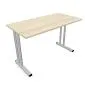 Biurko EASY SPACE C-LEG RC 120x60cm akacjowe komputerowe I sklep meblowy MIRAT.