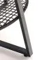 Stolik kawowy FLORENCE 80x80 dąb/czarny okrągły do salonu | MIRAT. styl LOFT