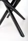 Stół DERRICK 160(200)x90 dąb/czarny rozkładany w stylu loft | MIRAT. styl LOFT