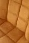 Krzesło tapicerowane K549 musztardowe pikowane I sklep meblowy MIRAT. styl LOFT