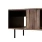 Ława SWING 100x54 orzech/czarna z półką I sklep meblowy MIRAT. styl LOFT kolekcja SWING
