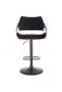 Hoker H-124 czarny/orzech na jednej nodze I sklep meblowy MIRAT. styl LOFT